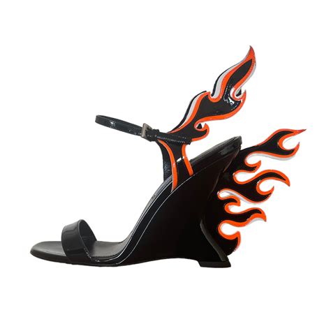 prada fw13 shoes|Prada Flame Wedge Shoes: The Heels Everyone Wants This .